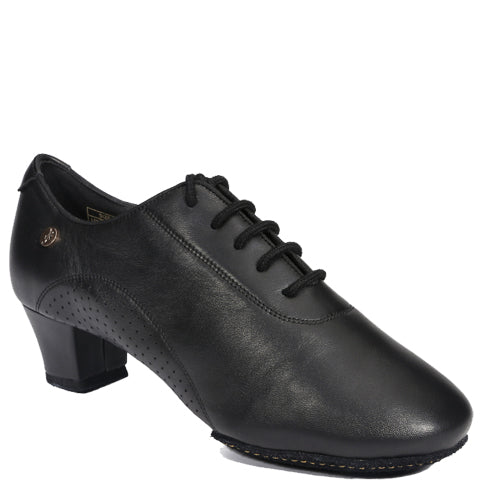 1002-AN (UPGRADED) WOMEN BALLROOM PRACTICE SHOES IN LEATHER